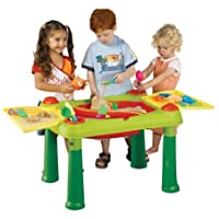 Keter 17184058 - Mesa de juegos infantil con compartimentos para agua y arena - color-modelo surtido
